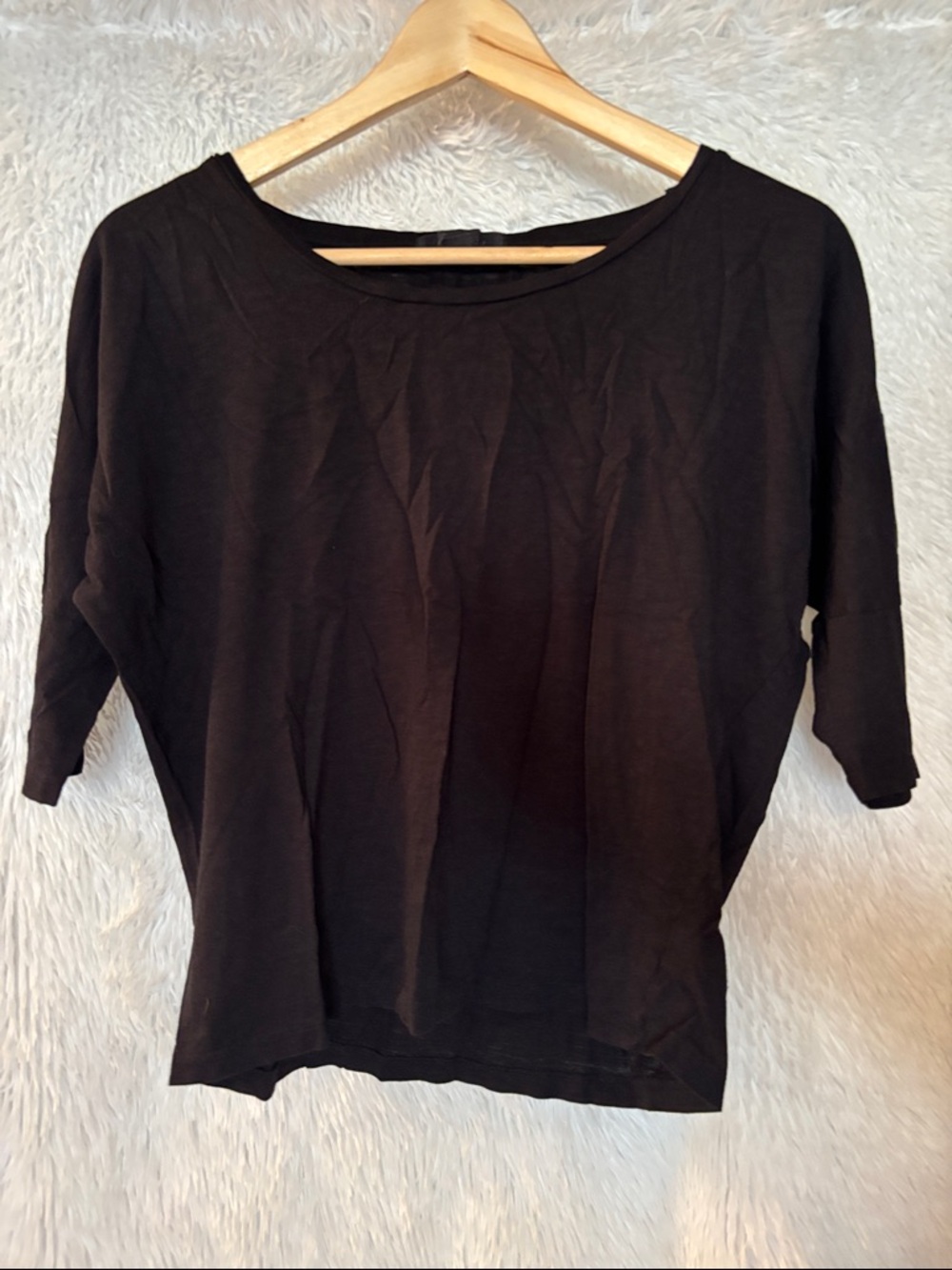 Forever 21 Batwing 3/4 sleeve blouse size small